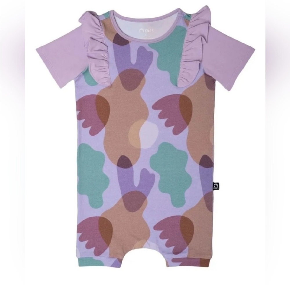 NWT Rags watercolor romper